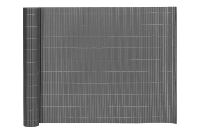 MultiGarden BP-210 Oboustranná PVC zástěna na balkony, ploty a terasy 100 x 500 cm, antracit