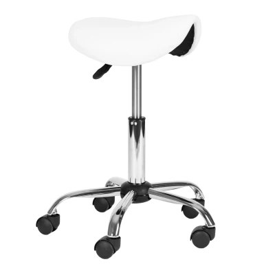 ModernHome BC004 Ergonomická otočná stolička s nastavitelnou výškou, nosnost 150 kg, bílá
