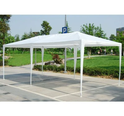 MultiGarden PAW Záhradný párty stan 3 x 6 m, 6 bočných stien, biely
