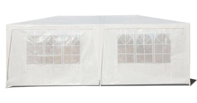 MultiGarden PAW Záhradný párty stan 3 x 6 m, 6 bočných stien, biely