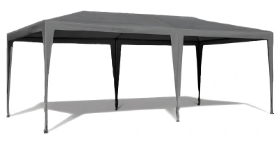 MultiGarden PAW Zahradní párty stan 3 x 6 m, 6 bočních stěn, šedý
