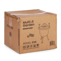 MultiGarden EVK5L Liatinový smaltovaný kotlík 5 l so stojanom