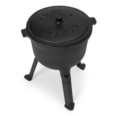 MultiGarden EVK5L Liatinový smaltovaný kotlík 5 l so stojanom