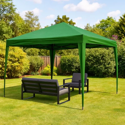 MultiGarden PAW-3X3-A-GR Zahradní pop-up stan 3 x 3 m, zelený