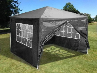 MultiGarden PAW Zahradní párty stan 3 x 3 m, 4 boční stěny, šedý