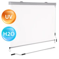 MultiGarden AW-038 Vertikálna výsuvná markíza s kľučkou 250 x 180 cm, béžová