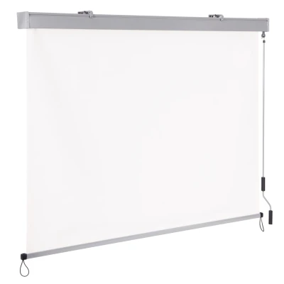 MultiGarden AW-038 Vertikálna výsuvná markíza s kľučkou 250 x 180 cm, béžová