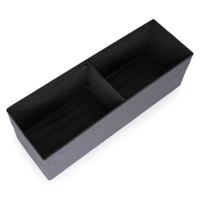 ModernHome TH-PO-7-4 Taburet s úložným priestorom 111 x 38 cm, svetlosivý