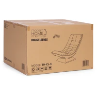 ModernHome TH-CL-3 Polohovateľné relaxačné kreslo, otočné, béžové
