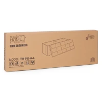 ModernHome TH-PO-6-4 Čalúnený taburet s úložným priestorom 111 x 38 cm, svetlošedý