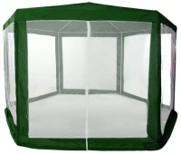 MultiGarden PAW Zahradní stan 2 x 2 x 2 m s moskytiérou, zelený