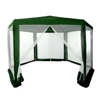 MultiGarden PAW Zahradní stan 2 x 2 x 2 m s moskytiérou, zelený