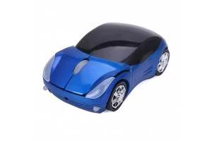 Verk 06147 Bezdrátová myš auto - modrá