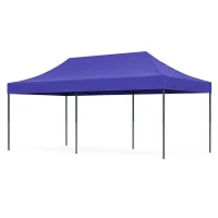 MultiGarden PAW-FGC Záhradný samorozkladací párty stan 3 x 6 m, modrý