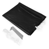 MultiGarden PAW-FGC Zahradní samorozkládací párty stan 3 x 6 m, černý 