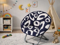 Verk 14648 Dětské skládací turistické křeslo Moon Chair 50 cm, modré