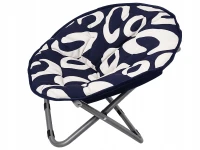Verk 14648 Dětské skládací turistické křeslo Moon Chair 50 cm, modré