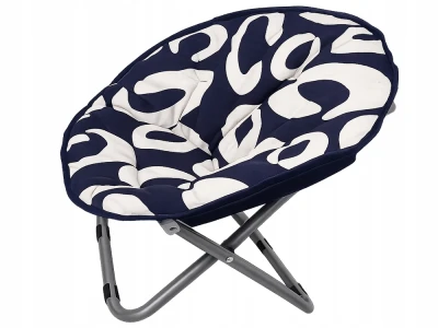 Verk 14648 Dětské skládací turistické křeslo Moon Chair 50 cm, modré