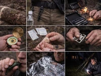 Verk 14675 SOS Sada na přežití 35 v 1, černá