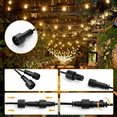Bauerkraft H-674 Zahradní světelná girlanda 30 LED, 20 m, 9 W