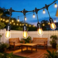 Bauerkraft H-673 Zahradní světelná girlanda 20 LED, 20 m, 9 W