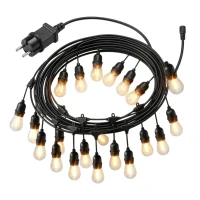 Bauerkraft H-673 Zahradní světelná girlanda 20 LED, 20 m, 9 W