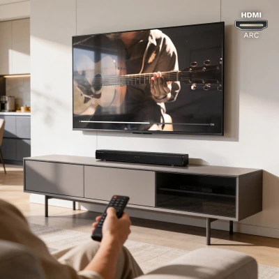 Kruger&Matz KM0576 Soundbar Universe 2.1, Bluetooth, 40W, černý