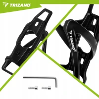 Trizand 27591 Držák láhve na kolo 13,5 x 7 cm, černý