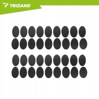 Trizand 27557 Sada výstelky do prilby, 54 ks, čierna