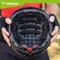 Trizand 27557 Sada výstelky do prilby, 54 ks, čierna