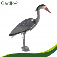 Gardlov 27419 Záhradná dekorácia volavka 66 cm, sivá