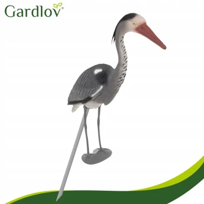 Gardlov 27419 Záhradná dekorácia volavka 66 cm, sivá