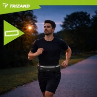Trizand 27409 Ledvinka na běhání 75 - 110 cm, černá