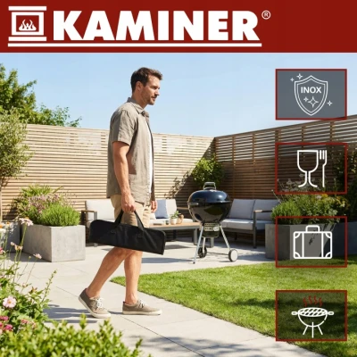 Kaminer 27182 Sada grilovacích nástrojů v pouzdře 5 ks