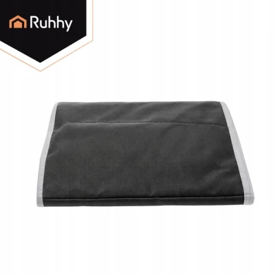 Ruhhy 27606 Zavesný organizér na dvere, 5 políc, 142 x 40 x 17 cm, sivý