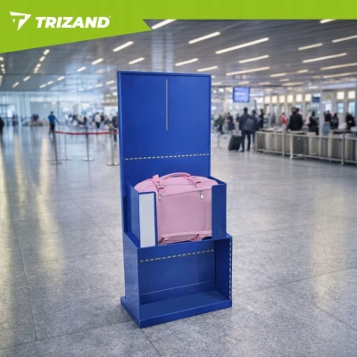 Trizand 27658 Cestovní batoh do letadla 20 l, 40 x 25 x 20 cm, růžový