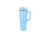 Verk 07374 Termohrnek s uchem a brčkem, nerez, 1200 ml, modrý