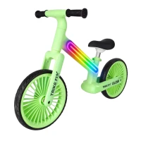 Trike Fix KX2867 Odrážedlo Glow LED - neon zelené