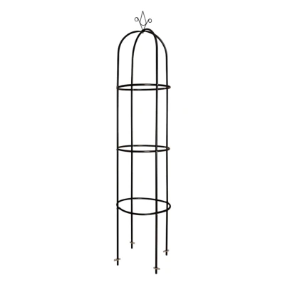 Luaro KX3304 Pergola zahradní kovová 195 cm, černá