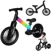 Trike Fix KX2867 Odrážedlo Glow LED - černé