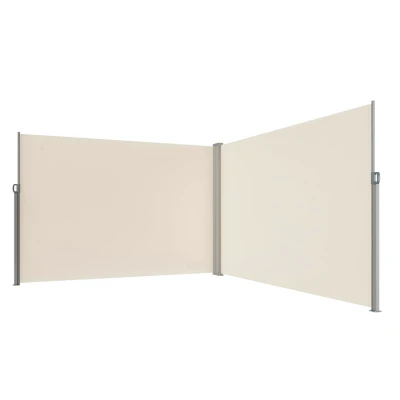 Luaro KX2865 Boční terasová markýza v kazetě 180 x 620 cm, béžová