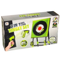 KIK KX3820 Silikonový terč + házecí sekery a hvězdice, stojan, sada XXL