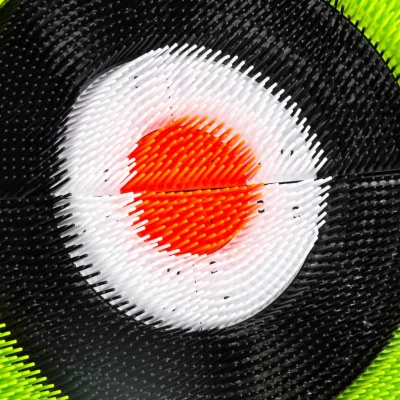 KIK KX3820 Silikonový terč + házecí sekery a hvězdice, stojan, sada XXL