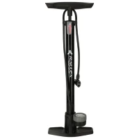 KIK KX3946 Stojanová nožná pumpa na bicykel s manometrom 11 bar