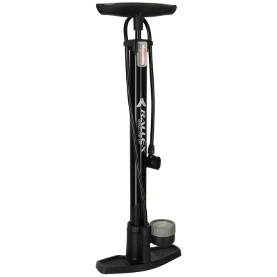 KIK KX3946 Stojanová nožná pumpa na bicykel s manometrom 11 bar