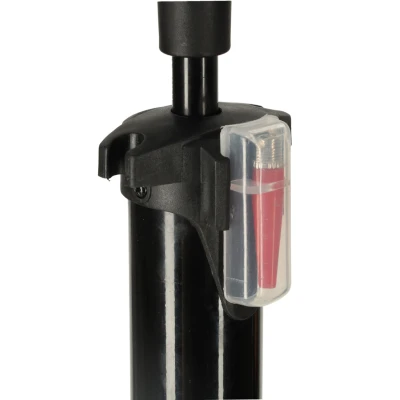 KIK KX3946 Stojanová nožná pumpa na bicykel s manometrom 11 bar