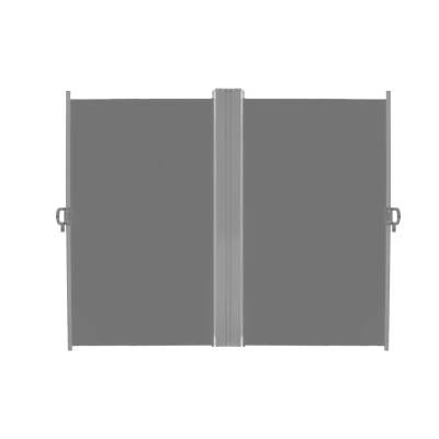 Luaro KX2865 Bočná terasová markíza v kazete 180 x 620 cm, sivá