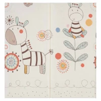KIK KX2818 Penová obojstranná skladacie podložka na hranie 180×200 cm, zvieratká