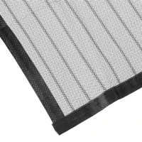 Luaro KX3206 Magnetická síť proti hmyzu na dveře 160 x 230 cm, černá
