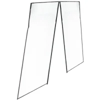 Luaro KX3206 Magnetická síť proti hmyzu na dveře 160 x 230 cm, černá